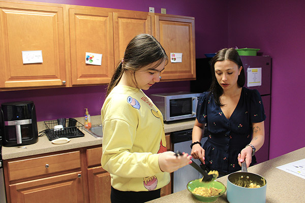 Meliora Academy student teacher cooking skills training